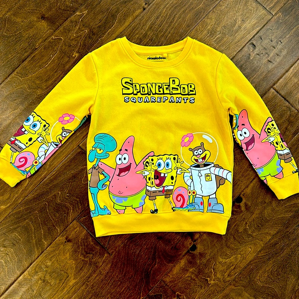 Spongebob Embroidered Fleece sweatshirt